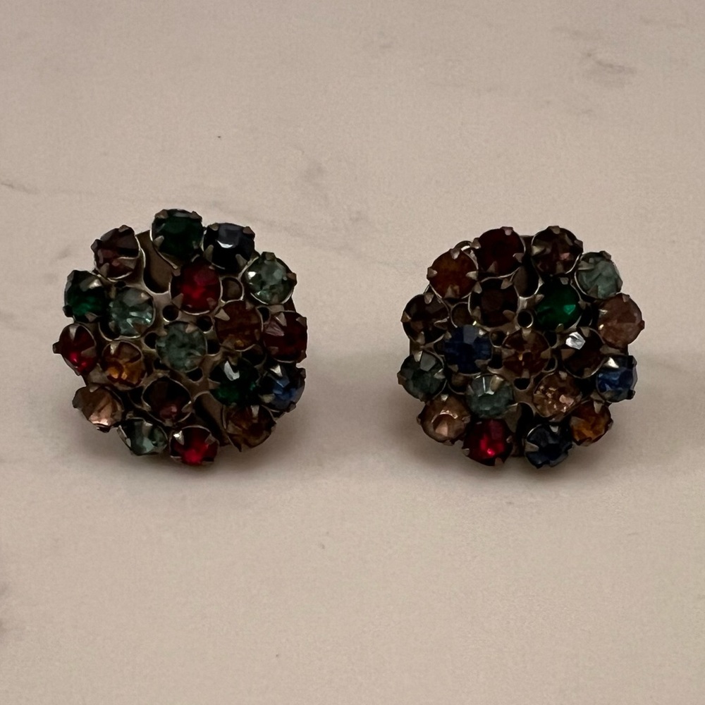 Very Vintage Fruit Salad Earrings - Picture 8 of 9